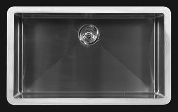 Load image into Gallery viewer, 33&quot; Seamless Undermount Large Single Bowl Stainless Steel Kitchen Sink Karran E-540
