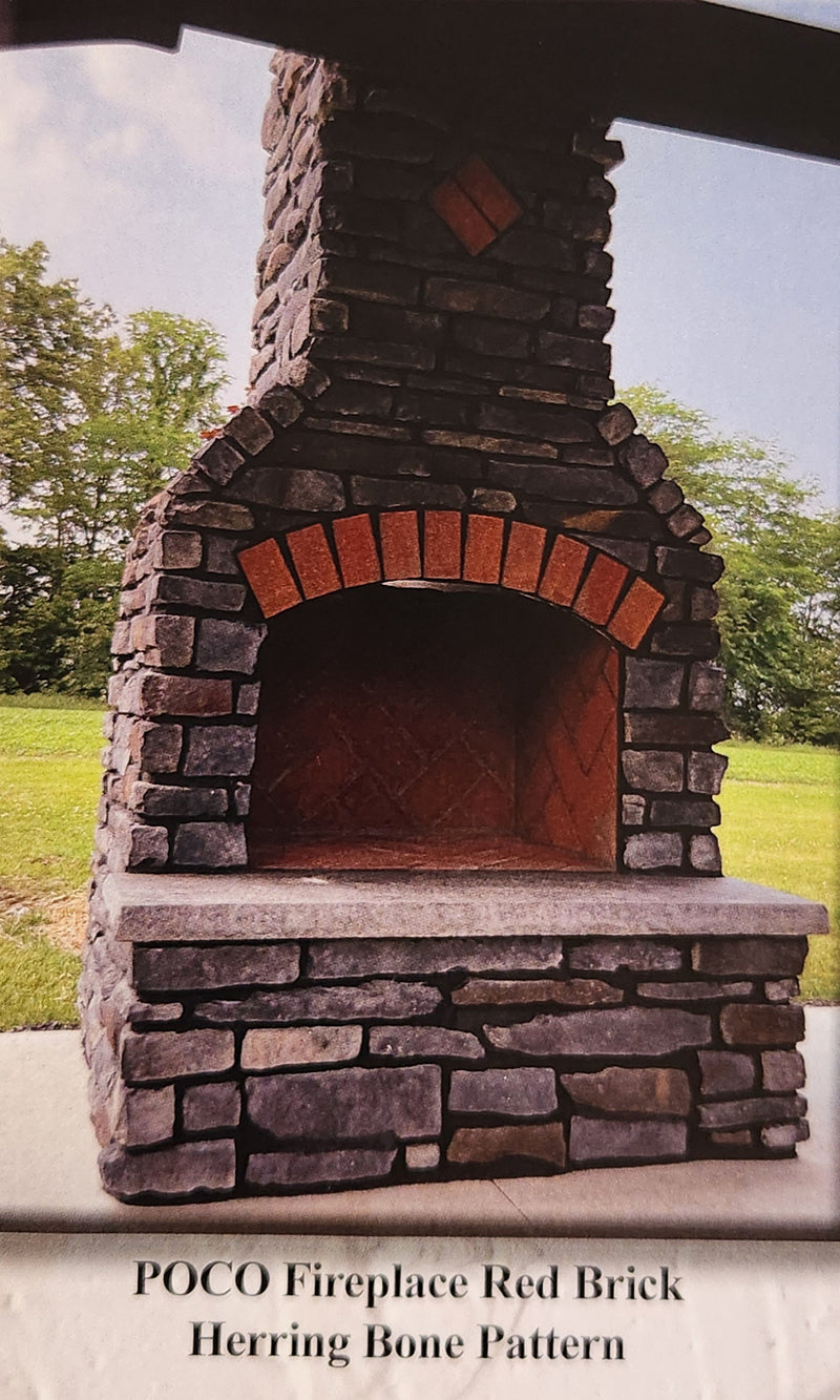Load image into Gallery viewer, POCO FIREPLACE with Arched Lintel

