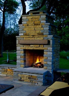 Load image into Gallery viewer, Stone Age Manufacturing 24&quot; Contractor Series Fireplace with Straight Lintel
