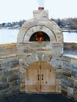 Load image into Gallery viewer, Stone Age Manufacturing 36&quot; Mezzo Masonry Pizza Oven
