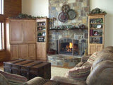 Stone Age Manufacturing 42" New Age Zero-Clearance Fireplace with Arched Lintel