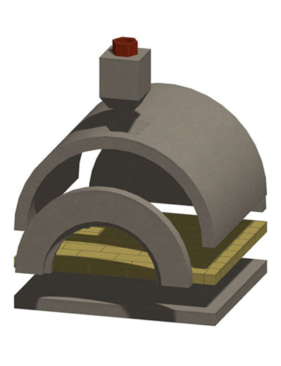 Load image into Gallery viewer, Stone Age Manufacturing 48&quot; Amerigo Masonry Pizza Oven
